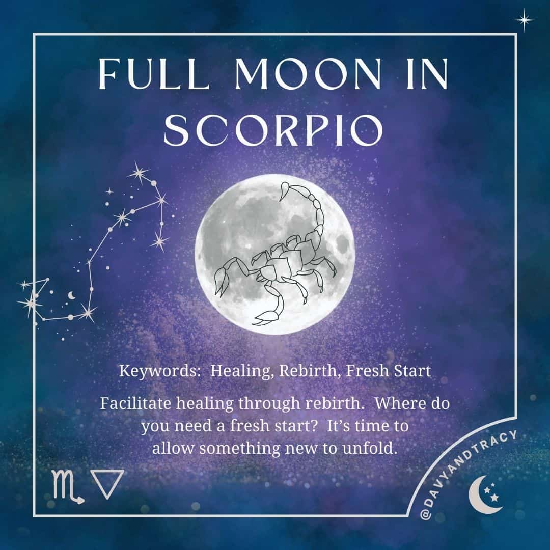 Full Moon in Scorpio